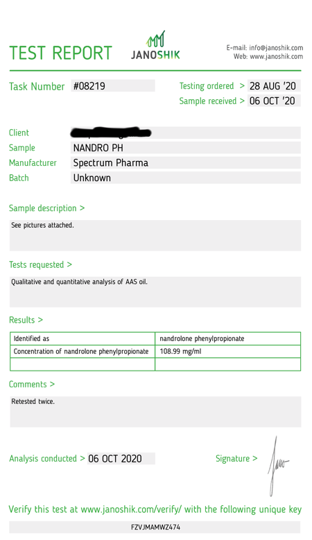 USA Domestic NPP Spectrum Pharma
